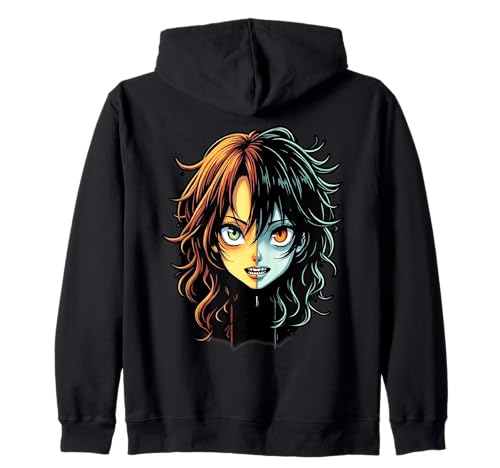 Anime-Mädchen Halloween Kapuzenjacke von Kawaii Anime Girl Cosplay Outfits Present