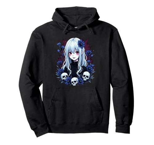 Anime-Mädchen Halloween Pullover Hoodie von Kawaii Anime Girl Cosplay Outfits Present