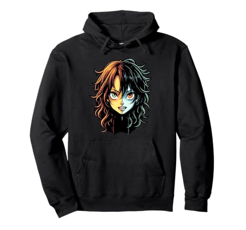 Anime-Mädchen Halloween Pullover Hoodie von Kawaii Anime Girl Cosplay Outfits Present