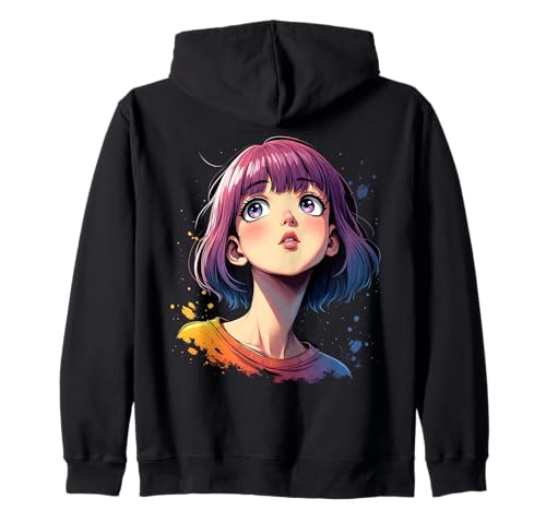 Anime-Mädchen Kapuzenjacke von Kawaii Anime Girl Cosplay Outfits Present