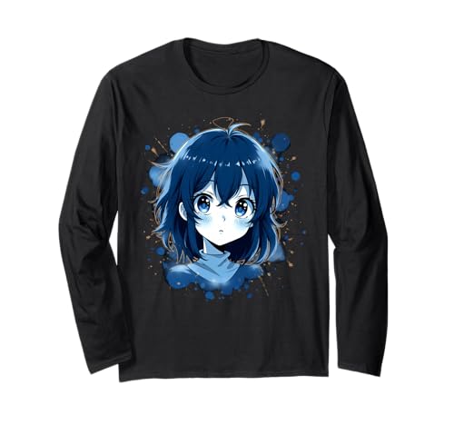 Anime-Mädchen Langarmshirt von Kawaii Anime Girl Cosplay Outfits Present