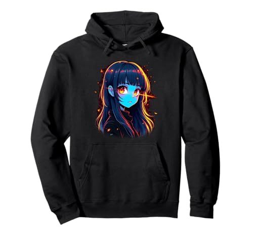 Anime-Mädchen Pullover Hoodie von Kawaii Anime Girl Cosplay Outfits Present