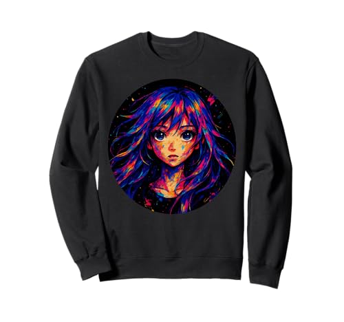 Anime-Mädchen Sweatshirt von Kawaii Anime Girl Cosplay Outfits Present