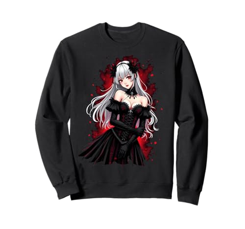 Anime-Mädchen Sweatshirt von Kawaii Anime Girl Cosplay Outfits Present