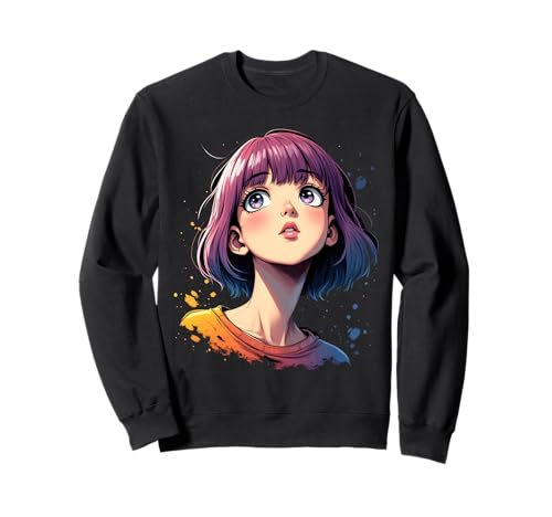 Anime-Mädchen Sweatshirt von Kawaii Anime Girl Cosplay Outfits Present