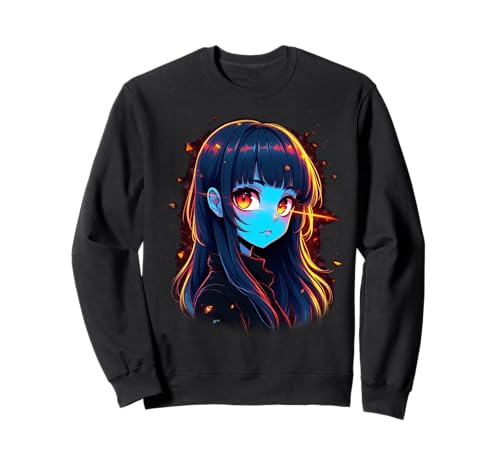 Anime-Mädchen Sweatshirt von Kawaii Anime Girl Cosplay Outfits Present