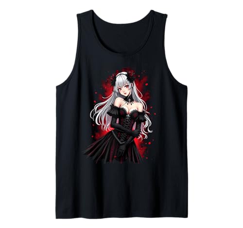 Anime-Mädchen Tank Top von Kawaii Anime Girl Cosplay Outfits Present