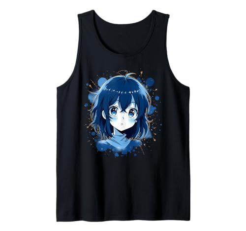 Anime-Mädchen Tank Top von Kawaii Anime Girl Cosplay Outfits Present
