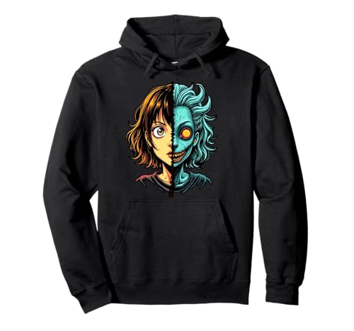 Halloween-Mädchen Pullover Hoodie von Kawaii Anime Girl Cosplay Outfits Present
