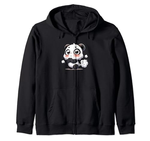 Kawaii Anime Furzender Panda Kinder Kapuzenjacke von Kawaii Anime Tees