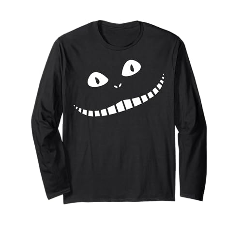 süße grinsekatze lächelnde Katze Doodle Damen Langarmshirt süße grinsekatze lächelnde Katze Doodle Damen Langarmshirt von Kawaii Cat Gifts for Mom and Dad