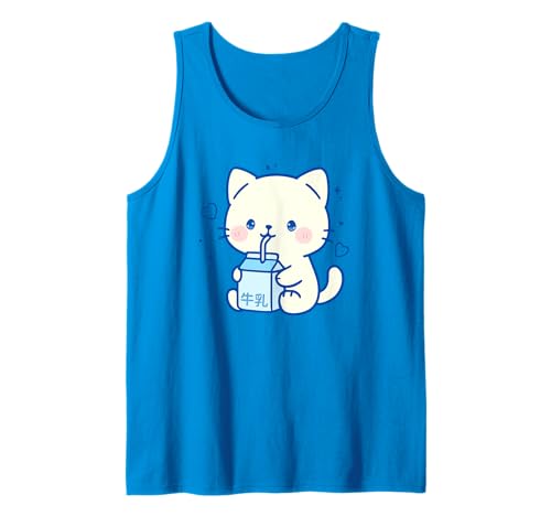 Kawaii Katzenmilch Japanisch niedlich ästhetisch Anime Mädchen Teens Tank Top Kawaii Katzenmilch Japanisch niedlich ästhetisch Anime Mädchen Teens Tank Top von Kawaii Cat Milk Japanese cute aesthetic Anime Girl