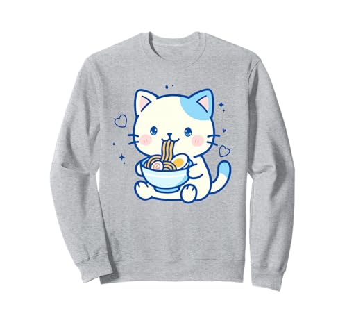 Kawaii Katze Ramen Japanisch Niedlich Ästhetik Anime Mädchen Teens Sweatshirt Kawaii Katze Ramen Japanisch Niedlich Ästhetik Anime Mädchen Teens Sweatshirt von Kawaii Cat Ramen Cute aesthetic Anime Teens Kids