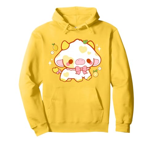 Kawaii Kuh Zitrone niedlich ästhetisch Anime Mädchen Teenager Kinder lustig Pullover Hoodie Kawaii Kuh Zitrone niedlich ästhetisch Anime Mädchen Teenager Kinder lustig Pullover Hoodie von Kawaii Cow Cute Lemon aesthetic Anime Girls Teens