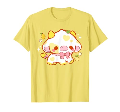Kawaii Kuh Zitrone niedlich ästhetisch Anime Mädchen Teenager Kinder lustig T-Shirt Kawaii Kuh Zitrone niedlich ästhetisch Anime Mädchen Teenager Kinder lustig T-Shirt von Kawaii Cow Cute Lemon aesthetic Anime Girls Teens