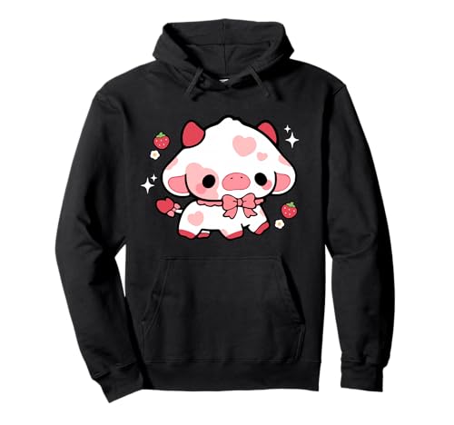 Kawaii Kuh Erdbeere niedlich ästhetisch Anime Mädchen Teenager Kinder Pullover Hoodie Kawaii Kuh Erdbeere niedlich ästhetisch Anime Mädchen Teenager Kinder Pullover Hoodie von Kawaii Cow Cute Strawberry aesthetic Anime Girls