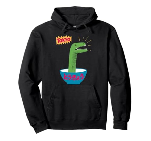 Lustige Dinosaurier-Reisschale Tokyo Japan Pop Art Humor Damen Herren Pullover Hoodie Lustige Dinosaurier-Reisschale Tokyo Japan Pop Art Humor Damen Herren Pullover Hoodie von Kawaii Dino Noodle Bowl Tokyo Japan Cute Food