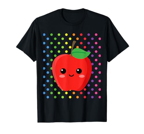 Nette Apfel Kawaii Zimmer Dekor für Mädchen Kawaii Obst Zeug T-Shirt Nette Apfel Kawaii Zimmer Dekor für Mädchen Kawaii Obst Zeug T-Shirt von Kawaii Fruit Created By Bella
