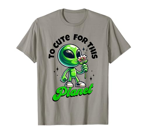Zu süß für diesen Planeten Kawaii Alien Space Lover Kinder Lustig T-Shirt Zu süß für diesen Planeten Kawaii Alien Space Lover Kinder Lustig T-Shirt von Kawaii Galaxy Cuties Graphics