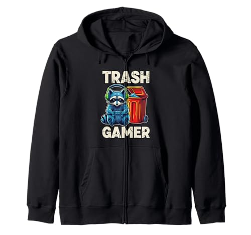 Niedlicher Gamer Waschbär Müll Panda Tier Geschenk Männer Frauen Kinder Kapuzenjacke von Kawaii Game Player Baby Raccoon Birthday Present
