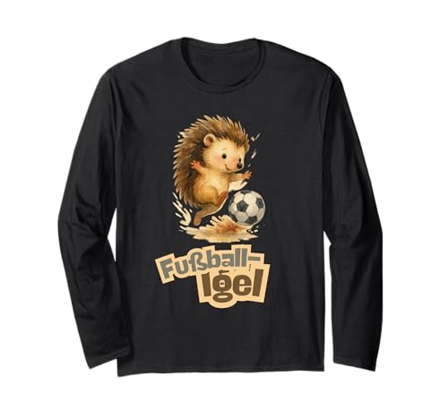 Fußball Igel Motiv süßer Igel für Fußball Fans Kinder Langarmshirt Fußball Igel Motiv süßer Igel für Fußball Fans Kinder Langarmshirt von Kawaii Igel süße Tier Illustration Hobby Sammlung