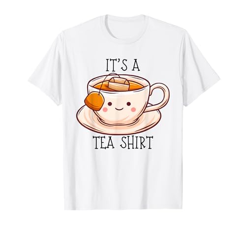 Niedliches Kawaii It's a Tea Shirt Lustiges Geschenk Teeliebhaber Männer Frauen T-Shirt Niedliches Kawaii It's a Tea Shirt Lustiges Geschenk Teeliebhaber Männer Frauen T-Shirt von Kawaii It's a Tea Shirt Gifts Tea Drinker