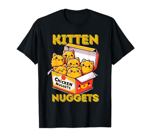Kitten Nuggets Lustige Kawaii-Katzen für Männer Frauen Kinder T-Shirt Kitten Nuggets Lustige Kawaii-Katzen für Männer Frauen Kinder T-Shirt von Kawaii Kitten Nuggets Cats Graphic Co