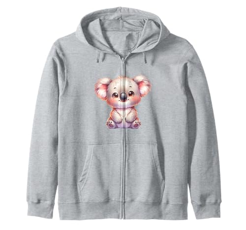 Süßer Koala im Kawaii-Stil für Kinder und Tierfans Kapuzenjacke Süßer Koala im Kawaii-Stil für Kinder und Tierfans Kapuzenjacke von Kawaii Koala Cartoon Animal Design