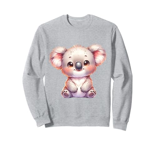 Süßer Koala im Kawaii-Stil für Kinder und Tierfans Sweatshirt Süßer Koala im Kawaii-Stil für Kinder und Tierfans Sweatshirt von Kawaii Koala Cartoon Animal Design