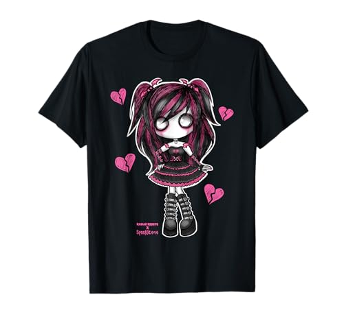 Spookscene Emo Girl Zeichnung Soft Goth Mall Goth Alt Pink T-Shirt Spookscene Emo Girl Zeichnung Soft Goth Mall Goth Alt Pink T-Shirt von Kawaii Kreeps X Spookscene