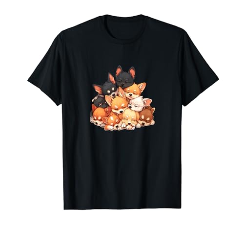 Anime Kawaii Chihuahua Mädchen Jungen Kinder T-Shirt Anime Kawaii Chihuahua Mädchen Jungen Kinder T-Shirt von Kawaii Pastel Tees