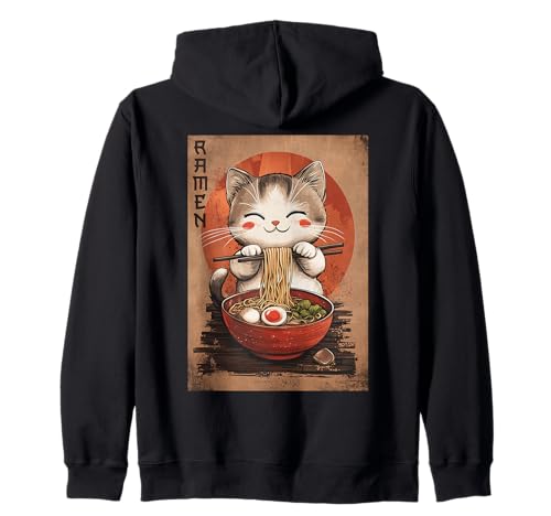 Kawaii Nudeln Suppe Anime Japanisch Ramen Katze Mädchen Kapuzenjacke Kawaii Nudeln Suppe Anime Japanisch Ramen Katze Mädchen Kapuzenjacke von Kawaii Ramen Katze Anime Nudeln Japan Streetwear
