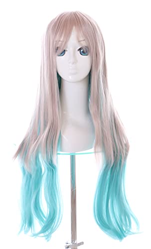 KS-497A Grau blau 80cm lang für Nene aus Toilet Bound Hanako-kun Cosplay Perücke Wig Anime Manga von Kawaii-Story