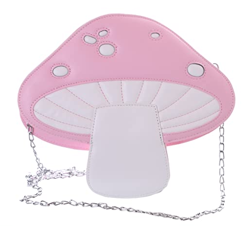 Kawaii-Story LB-6050-2 Rosa 3D Pilz Fliegenpilz Märchen Wald Fee Damen Umhänge Tasche 28x24cm Pu Kawaii-Story LB-6050-2 Rosa 3D Pilz Fliegenpilz Märchen Wald Fee Damen Umhänge Tasche 28x24cm Pu von Kawaii-Story
