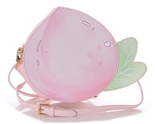 Kawaii-Story LB-6101 Pfirsich Form rosa Pastel Lolita Damen Tasche 20x20cm Pu von Kawaii-Story
