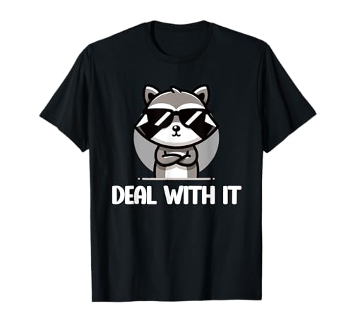 Deal With It Kawaii Anime Racoon Kids T-Shirt Deal With It Kawaii Anime Racoon Kids T-Shirt von Kawaii Tees