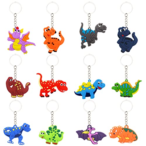 Kawailay 12 Stücke Dinosaurier Schlüsselanhänger Kindergeburtstag Dino Schlüsselanhänger Keychain Dinosaurier Party Set Dino Silikon Schlüsselring für Kinder Jungen Geburtstag Kawailay 12 Stücke Dinosaurier Schlüsselanhänger Kindergeburtstag Dino Schlüsselanhänger Keychain Dinosaurier Party Set Dino Silikon Schlüsselring für Kinder Jungen Geburtstag von Kawailay