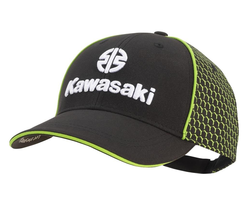 Kawasaki Baseball Cap Kawasaki Sports Cap Base Cap Mütze grün schwarz von Kawasaki