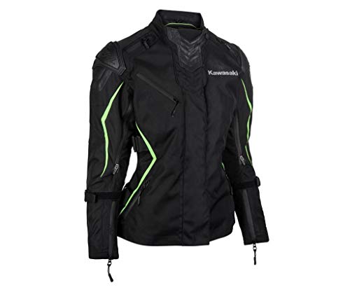 Kawasaki HIGHLINE Tourer Textiljacke Damen Motorradjacke (L) von Kawasaki