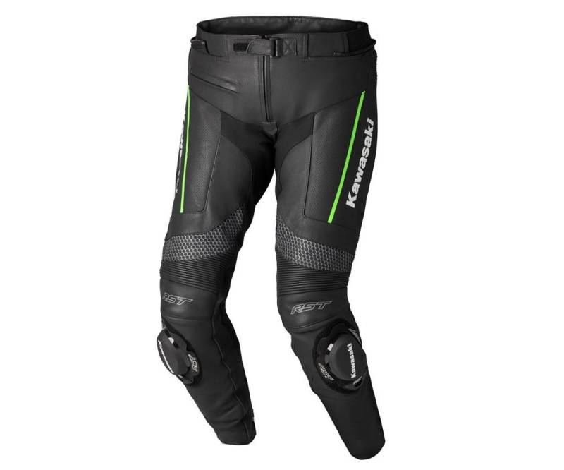 Kawasaki Motorradhose Kawasaki Padua 2 Lederhose von Kawasaki