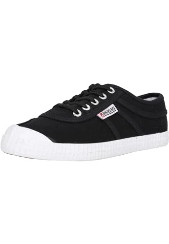Kawasaki Unisex Sneaker Original Canvas 1001S Black Solid 45 von Kawasaki