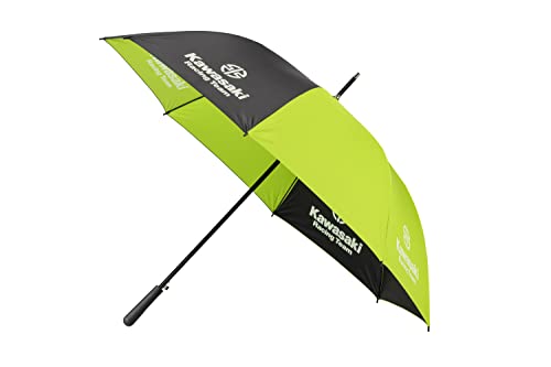 Kawasaki SPORTS Regenschirm groß UMBRELLA schwarz grün von Kawasaki