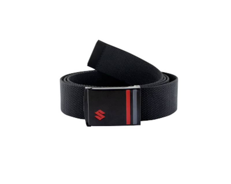SUZUKI Synthetikgürtel Suzuki SPORTS Team Black Gürtel schwarz von SUZUKI