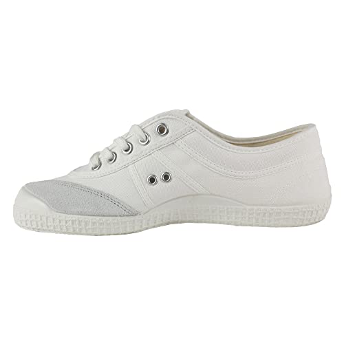 Kawasaki Unisex Basic 23 Canvas Shoe Low-top, 01 White, 47 EU von Kawasaki