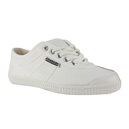 Kawasaki Unisex Basic 23 Canvas Shoe Low-top, 01 White, 47 EU von Kawasaki