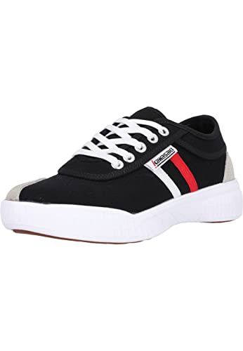 Kawasaki Unisex Canvas Sneakers Leap Retro 1001 Black 38 von Kawasaki