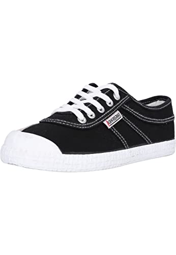 Kawasaki Unisex Canvas Sneakers Original Worker 1001 Black 41 von Kawasaki