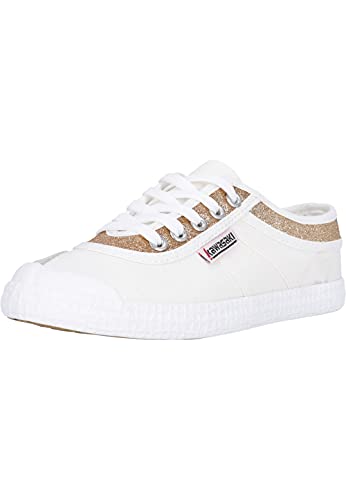 kawasaki Unisex Glitter Canvas Shoe Low-top, 8890 Gold, 39 EU von Kawasaki