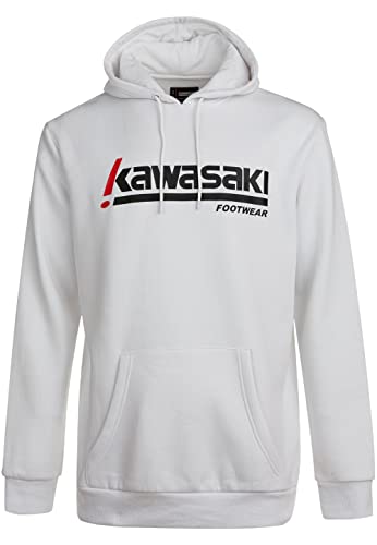 kawasaki Unisex Killa Kapuzenpullover, 1002 Weiß, L von Kawasaki