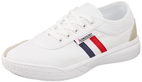 kawasaki Unisex Leap Retro Canvas Shoe Low-top, 1002 White, 36 EU von Kawasaki